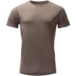 Koszulka termoaktywna Devold Breeze Merino 150 T-Shirt. Brązowe t-shirty męskie Devold, l, bez wzorów, z materiału, bez kołnierzyka. Za 351.99 zł.