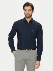 Michael Kors Koszula MK0DS01288 Granatowy Slim Fit. Niebieskie koszule męskie Michael Kors, m, bez wzorów, z bawełny, biznesowe, bez kołnierzyka, bez ramiączek. Za 329.99 zł.