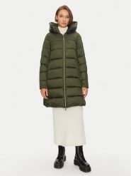 Save The Duck Płaszcz zimowy D40279W IRIS19 Zielony Regular Fit. Zielone kurtki damskie SAVE THE DUCK, na zimę, bez wzorów, z syntetyku, bez kaptura. Za 869.99 zł.