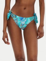 Seafolly Dół od bikini La Mer 40678-214 Turkusowy. Niebieskie bikini damskie Seafolly, bez wzorów. Za 289.99 zł.