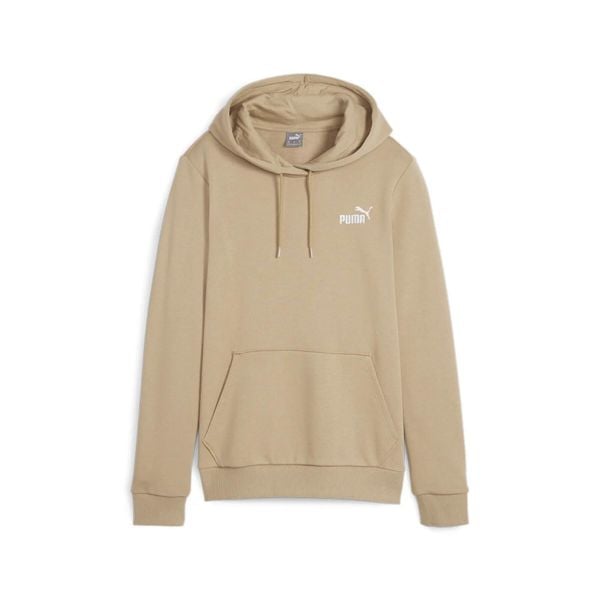 Damska bluza z kapturem z haftem Puma Essentials+. Brązowe bluzy damskie Puma, m, bez wzorów, z bawełny, z kapturem. Za 233.95 zł.