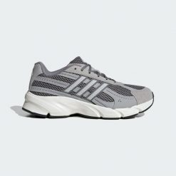 BUTY TECHNOCHAOS 2000. Białe obuwie sportowe damskie Adidas, bez wzorów, z gumy, do biegania. Za 295.20 zł.