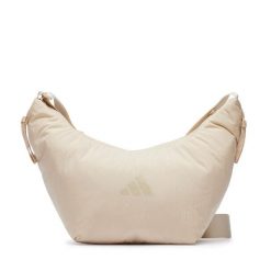 Torebka adidas. Brązowe torebki do ręki damskie Adidas, bez wzorów, klasyczne, bez dodatków. Za 109.99 zł.