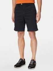 Aeronautica Militare Szorty materiałowe 261BE0278UCT04292 Granatowy Regular Fit. Niebieskie szorty męskie Aeronautica Militare, m, bez wzorów, z bawełny. Za 539.99 zł.