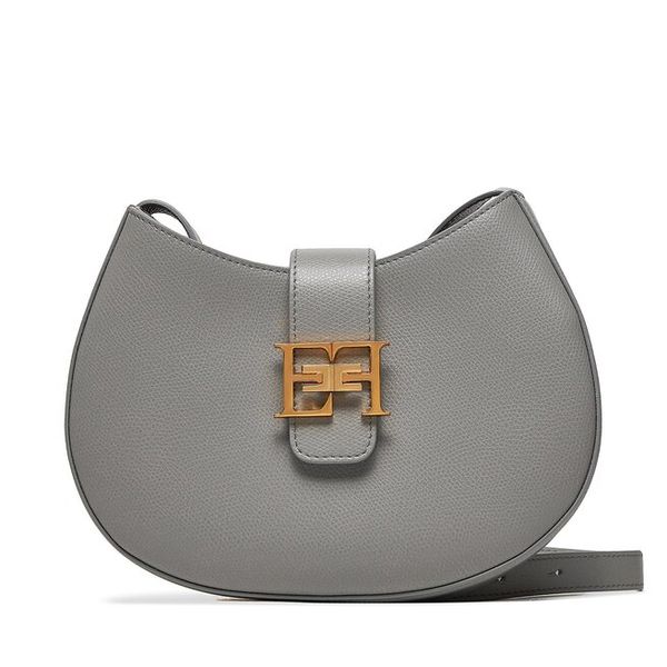 Torebka Elisabetta Franchi. Szare listonoszki damskie Elisabetta Franchi, bez wzorów, bez dodatków. Za 1,779.00 zł.