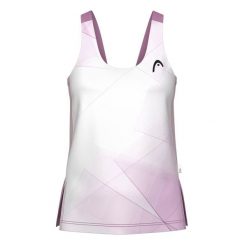 Damski tank top Head Spirit. Fioletowe koszulki sportowe damskie Head, l, bez wzorów, bez kołnierzyka, bez ramiączek. W wyprzedaży za 184.00 zł.