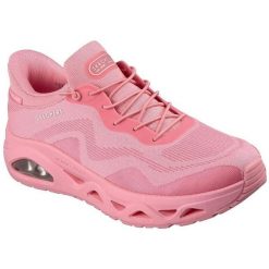 Buty sportowe damskie Skechers Uno Glide step Air Gliders. Czerwone obuwie sportowe damskie Skechers, bez wzorów, na fitness i siłownię. Za 590.00 zł.