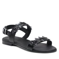 Sandały Primigi. Czarne sandały dziewczęce Primigi, bez zapięcia. Za 139.99 zł.