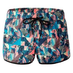 Shorty Dla Dziewczynki Wzory Sportowe Cinet II. Czarne spodenki dla dziewczynek IQ, bez wzorów, sportowe. Za 64.99 zł.