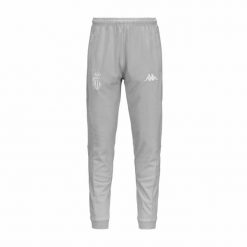 Spodnie treningowe AS Monaco Arufinzip Pro 7 2023/24. Szare spodnie sportowe męskie Kappa, l, bez wzorów, z materiału, do piłki nożnej. W wyprzedaży za 218.70 zł.