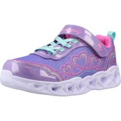 Buty SKECHERS 303736LCS HEART LIGHTS Fioletowy. Fioletowe obuwie sportowe damskie Skechers, na fitness i siłownię. Za 210.99 zł.