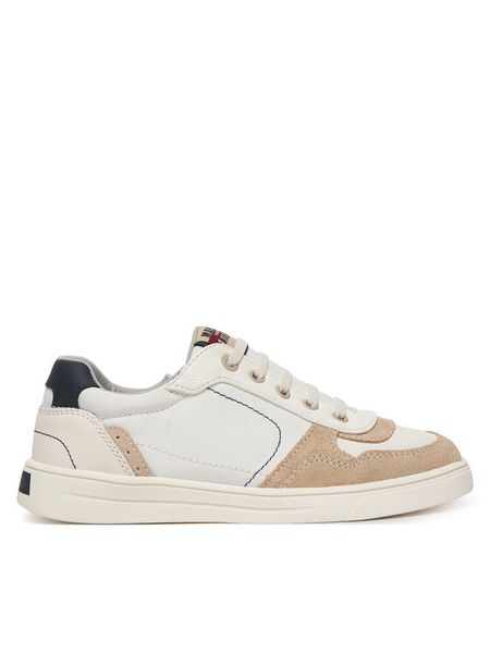 Mayoral Sneakersy 45761.53 Biały. Białe buty sportowe chłopięce Mayoral, bez wzorów, ze skóry, bez zapięcia. Za 189.99 zł.
