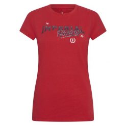 Koszulka damska Imperial Riding Classy. Czerwone t-shirty i topy dla dziewczynek IMPERIAL RIDING, bez wzorów, bez ramiączek. Za 147.50 zł.