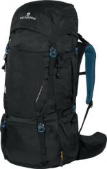 Plecak Ferrino Appalachian 55L Czarny. Czarne plecaki damskie Ferrino, bez wzorów, z tkaniny. Za 818.70 zł.