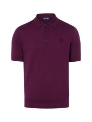 Fred Perry koszulka polo Mężczyźni Bawełna lila, M. Koszulki polo męskie Fred Perry, m, bez wzorów, z bawełny, klasyczne, bez ramiączek. Za 649.95 zł.
