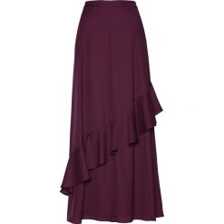 Spódnica szyfonowa bonprix czarny bez. Fioletowe spódnice damskie bonprix, w paski, z szyfonu. Za 129.99 zł.