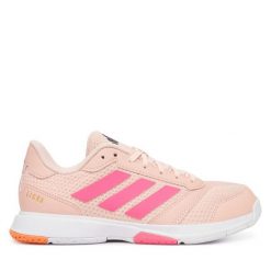 Buty do biegania adidas. Brązowe obuwie sportowe damskie Adidas, bez wzorów, do biegania. Za 299.99 zł.