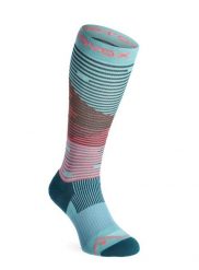 Skarpety damskie merino Ortovox All Mountain Long Socks. Niebieskie skarpety damskie ORTOVOX, bez wzorów, z materiału. Za 163.79 zł.