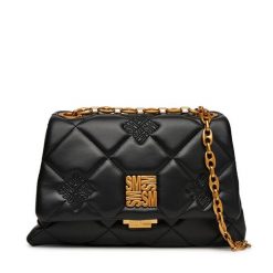 Torebka Steve Madden. Czarne torebki do ręki damskie Steve Madden, bez wzorów, wizytowe, bez dodatków. Za 429.99 zł.