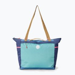 Torba damska Rip Curl Rip 32 l Beach Tote. Niebieskie torebki shopper damskie Rip Curl, bez wzorów, z materiału, na ramię, bez dodatków. Za 199.99 zł.