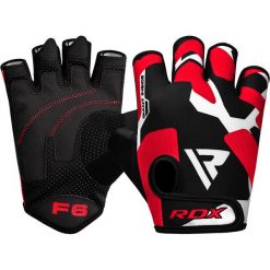 Rękawiczki RDX Sumblimation F6. Białe rękawiczki męskie RDX SPORTS, bez wzorów, sportowe. Za 56.99 zł.