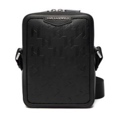 Saszetka KARL LAGERFELD. Czarne saszetki męskie KARL LAGERFELD, młodzieżowe, małe. Za 999.99 zł.