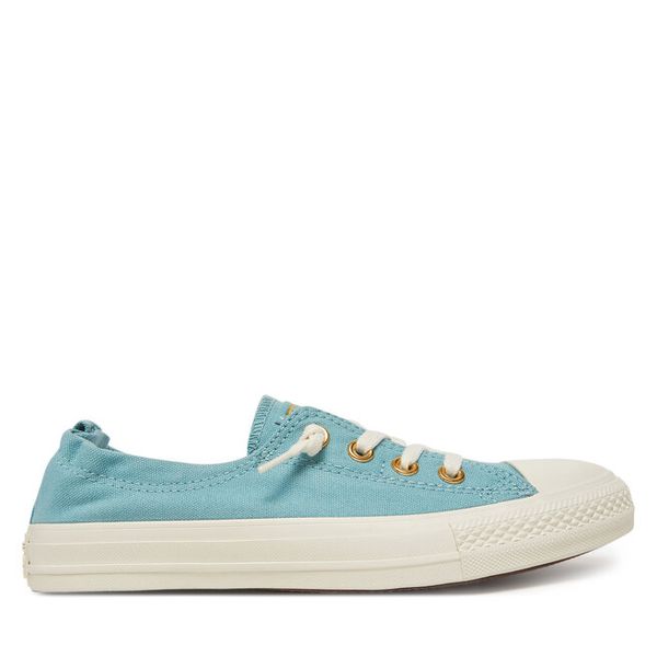 Trampki Converse. Niebieskie trampki i tenisówki damskie Converse, bez wzorów, retro, bez zapięcia. Za 149.99 zł.