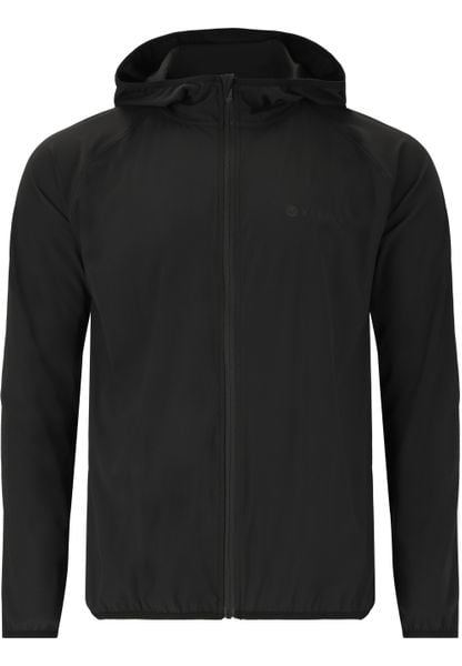 Kurtka wodoodporna Virtus Alonso. Czarne kurtki męskie VIRTUS, l, bez wzorów, z materiału, eleganckie, bez kaptura. Za 236.50 zł.