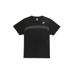 T-shirt Yonex 16839EX. Czarne t-shirty męskie YONEX, xl, bez wzorów, z materiału, eleganckie, bez kołnierzyka. Za 284.50 zł.
