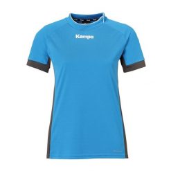 Damska koszulka Kempa Prime. Białe koszulki sportowe damskie Kempa, xl, bez wzorów, z materiału, bez kołnierzyka, bez ramiączek, do piłki ręcznej. W wyprzedaży za 159.00 zł.