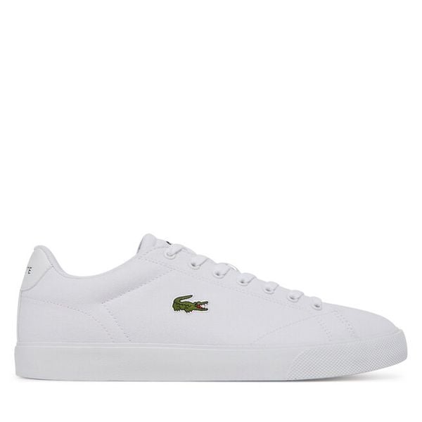 Tenisówki Lacoste. Białe trampki męskie Lacoste, bez wzorów, bez zapięcia. Za 299.99 zł.