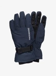 Rękawiczki dziecięce Didriksons Biggles Gloves 3. Niebieskie rękawiczki dziecięce Didriksons, bez wzorów, z syntetyku. Za 94.99 zł.