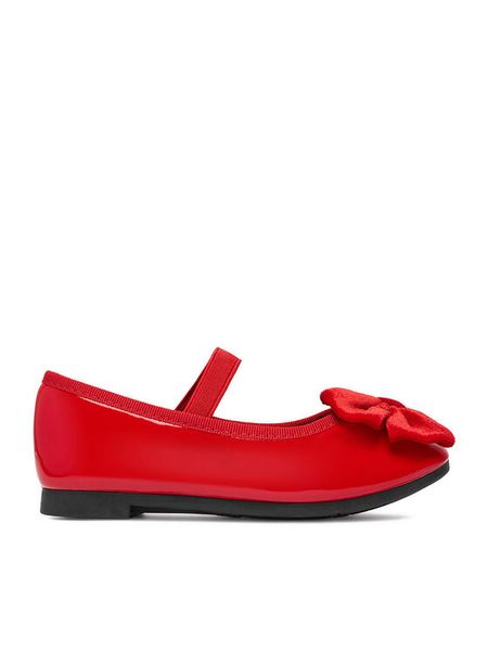 DeeZee Baleriny CEO-CM220831-31DZ(III) Czerwony. Czerwone baleriny dziewczęce DeeZee, bez wzorów, ze skóry, bez zapięcia. Za 59.99 zł.