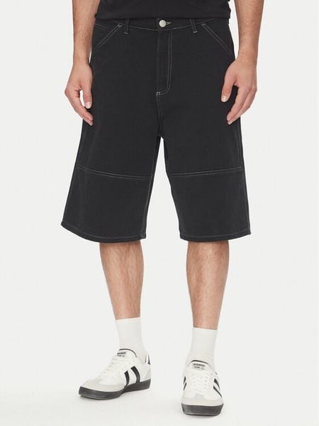 Jack & Jones Szorty materiałowe Owen 12278222 Czarny Baggy Fit. Czarne szorty męskie Jack & Jones, m, bez wzorów, z bawełny. Za 149.99 zł.