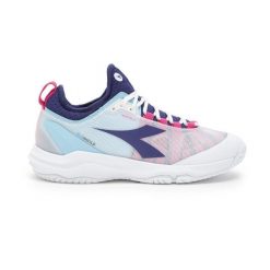Buty tenisowe damskie Diadora Speed Blushield Fly 4 AG. Białe obuwie sportowe damskie Diadora, bez wzorów, tenisowe. Za 439.00 zł.
