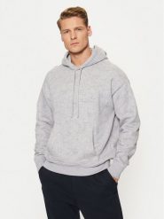 Lacoste Bluza SH3599 Szary Relaxed Fit. Szare bluzy męskie Lacoste, m, bez wzorów, z bawełny, bez kaptura. Za 699.99 zł.
