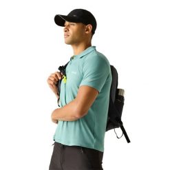 Męska Koszulka Polo Maverik Stretch. Białe koszulki polo męskie Regatta, m, bez wzorów, z dżerseju, bez ramiączek. Za 95.99 zł.