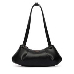 Torebka Guess. Czarne torebki do ręki damskie Guess, z aplikacjami, klasyczne, bez dodatków. Za 544.99 zł.