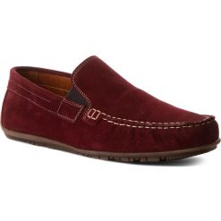 Mokasyny SERGIO BARDI - Arnad SS127327618TM 834. Czerwone mokasyny męskie marki Sergio Bardi, ze skóry. W wyprzedaży za 199.00 zł.