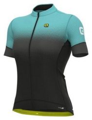 Koszulka rowerowa damska Alé Gradient. Niebieskie koszulki sportowe damskie ALÉ CYCLING, l, bez wzorów, z elastanu, bez kołnierzyka, bez ramiączek, rowerowe. Za 371.45 zł.