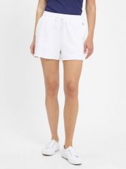 Polo Ralph Lauren szorty dresowe Kobiety biały, L. Białe szorty damskie Polo Ralph Lauren, l, bez wzorów, z bawełny. Za 429.95 zł.