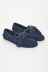 Mokasyny damskie zamszowe Dockside WEEKEND MAX MARA. Półbuty damskie Weekend Max Mara, bez wzorów, z zamszu, bez obcasa, bez zapięcia. Za 1,679.00 zł.