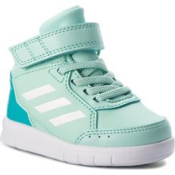 Buty adidas - AltaSport Mid El I AH2550 Clemin/Ftwwht/Mysink. Zielone buty zimowe dziewczęce marki Adidas, bez wzorów, ze skóry ekologicznej. W wyprzedaży za 139.00 zł.