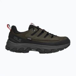 Buty trekkingowe męskie Jack Wolfskin Apex Hike Texapore Low. Brązowe trekkingi męskie Jack Wolfskin, trekkingowe. Za 739.99 zł.