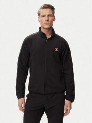 BOSS Bluza The Open 50565194 Czarny Regular Fit. Czarne bluzy męskie Boss, l, bez wzorów, z bawełny, bez kaptura. Za 999.99 zł.