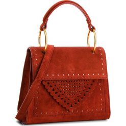 Torebka COCCINELLE - C10 B14 Lace Suede E1 C10 55 77 01 Bourgogne R00. Czerwone torebki do ręki damskie Coccinelle, ze skóry. Za 1,299.90 zł.