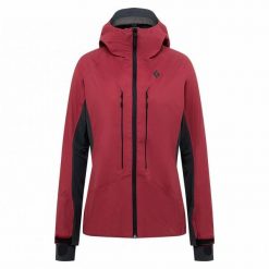 Damska kurtka narciarska Black Diamond Dawn Patrol Hybrid. Czarne kurtki damskie Black Diamond, na zimę, bez wzorów, bez kaptura. W wyprzedaży za 1,126.75 zł.