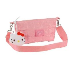 Torba na ramię Cerda Hello Kitty. Czerwone torby na ramię damskie Cerda, bez wzorów, z materiału, duże, bez dodatków. Za 198.50 zł.