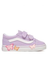 Vans Tenisówki Old Skool V Butterfly VN000EFHFSF1 Fioletowy. Fioletowe buty sportowe dziewczęce Vans, bez wzorów, z materiału, bez zapięcia, tenisowe. Za 239.99 zł.