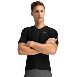 Męska ultralekka koszulka rowerowa Kolarstwo Siroko SRX HighTech. Czarne buty sportowe męskie SIROKO, z nylonu, bez zapięcia, rowerowe. Za 466.00 zł.